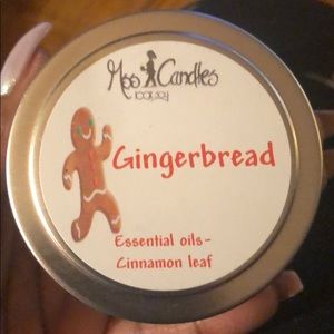Gingerbread hand poured soy wax candle